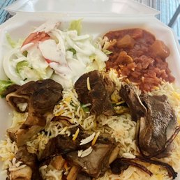 Rice with Lamb Plate
