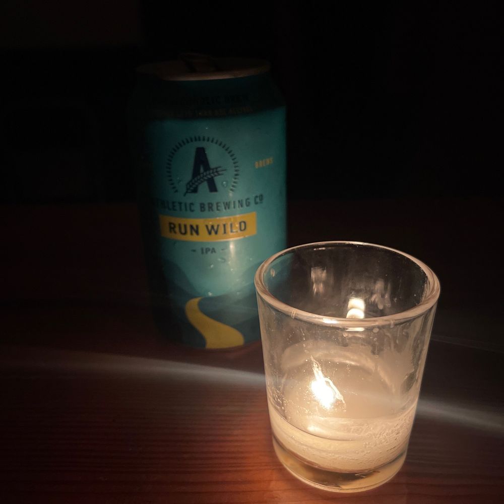 Run wild, non-alcoholic beer