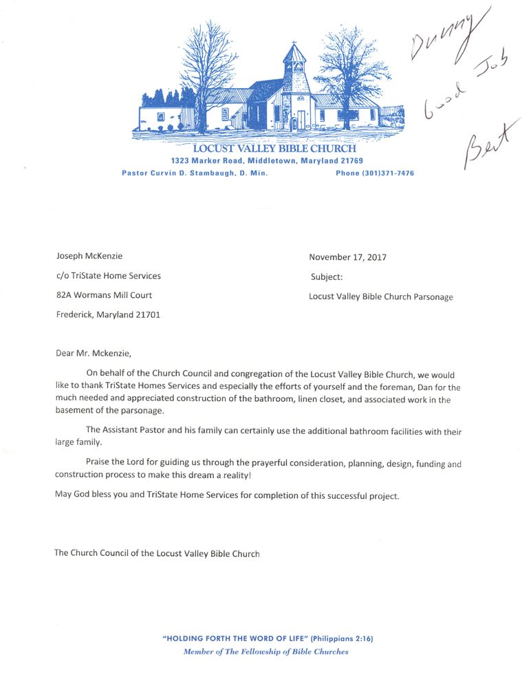 Slide of TriState Home Services