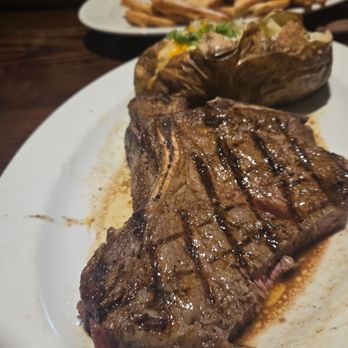 LongHorn Steakhouse - This is supposed to be a T-bone steak.... - Steakhouses Near Me - Manchester, Connecticut