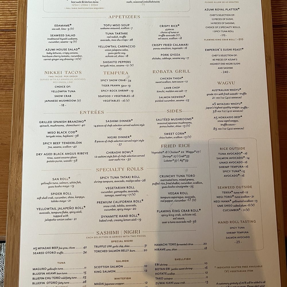 Azumi - Sushi Bars Near Me - Baltimore, Maryland Azumi - Sushi Bars Near Me - Baltimore, Maryland