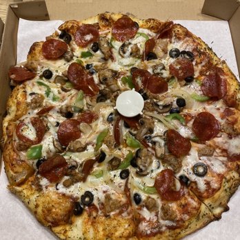 A Pizza World - Medium Supreme pizza. Delicious. - Pizza Near Me - Las Vegas, Nevada A Pizza World - Medium Supreme pizza. Delicious. - Pizza Near Me - Las Vegas, Nevada