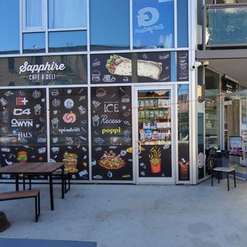 Sapphire Cafe & Deli - the outside of the restaurant - Delis Near Me - New York, New York Sapphire Cafe & Deli - the outside of the restaurant - Delis Near Me - New York, New York