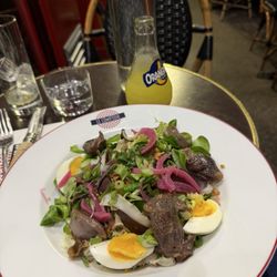 Hôtel Relais Saint Germain - Salad with duck gizzards! Which was actually delicious