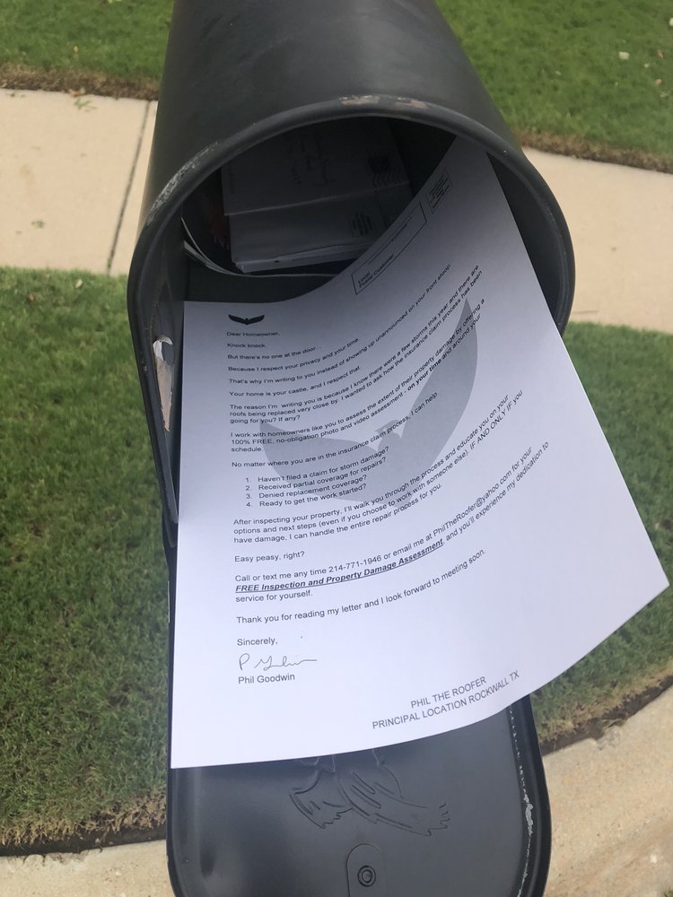 Slide of Advantage Roofing Company