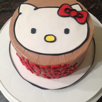 Twinfully Sweet - a hello kitty cake on a plate - Desserts Near Me