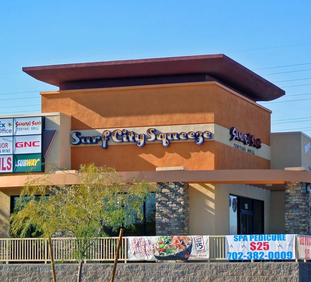 Surf City Squeeze Juice Bars & Smoothies 7620 Las Vegas Blvd S