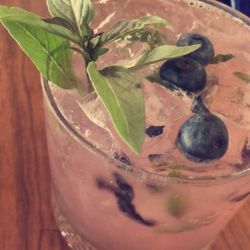 Blueberry Thai Basil Spritzer