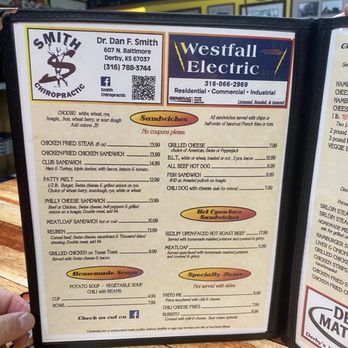 Riverside Cafe - Sandwich Menu - American Near Me - Derby, Kansas