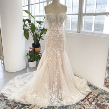 Cocomelody - Trumpet-Mermaid Court Train Lace Tulle Wedding Dress CW2999, wedding dress, wedding dress try on, bridal shop, bridal boutique - Bridal Near Me - San Diego, California Cocomelody - Trumpet-Mermaid Court Train Lace Tulle Wedding Dress CW2999, wedding dress, wedding dress try on, bridal shop, bridal boutique - Bridal Near Me - San Diego, California