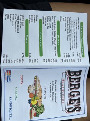 Berge's Sandwiches by null