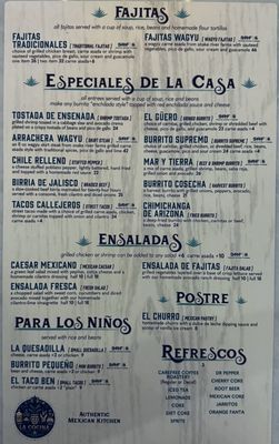 Menu photo 8 La Cocina - Authentic Mexican Kitchen Scottsdale, AZ