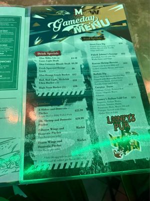 Menu photo 5 Looneys Pub South Fulton, MD Menu photo 5 Looneys Pub South Fulton, MD