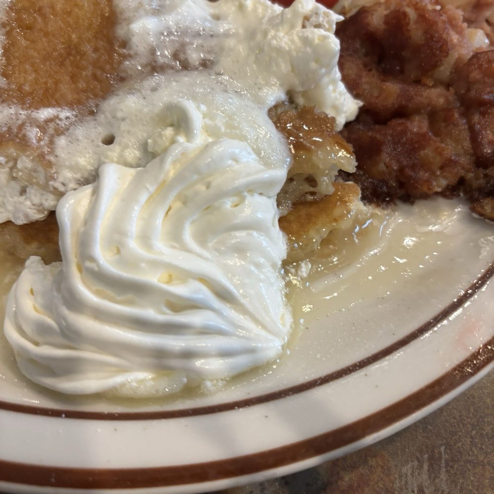 Annie's Cafe - Temecula - Split Cinnamon Roll Pancakes with my daughter and neither of us could find any cinnamon. They were delicious pancakes though. - Breakfast & Brunch Near Me - Temecula, California Annie's Cafe - Temecula - Split Cinnamon Roll Pancakes with my daughter and neither of us could find any cinnamon. They were delicious pancakes though. - Breakfast & Brunch Near Me - Temecula, California