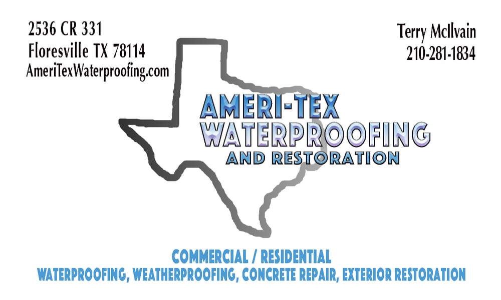AMERITEX WATERPROOFING AND RESTORATION 4102 S New Braunfels Ave, San Antonio, Texas