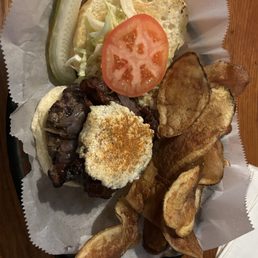 The "duran" Cajun Burger