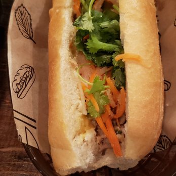 Local Pho - Bánh Mì with pork meatball - Vietnamese Near Me - Houston, Texas