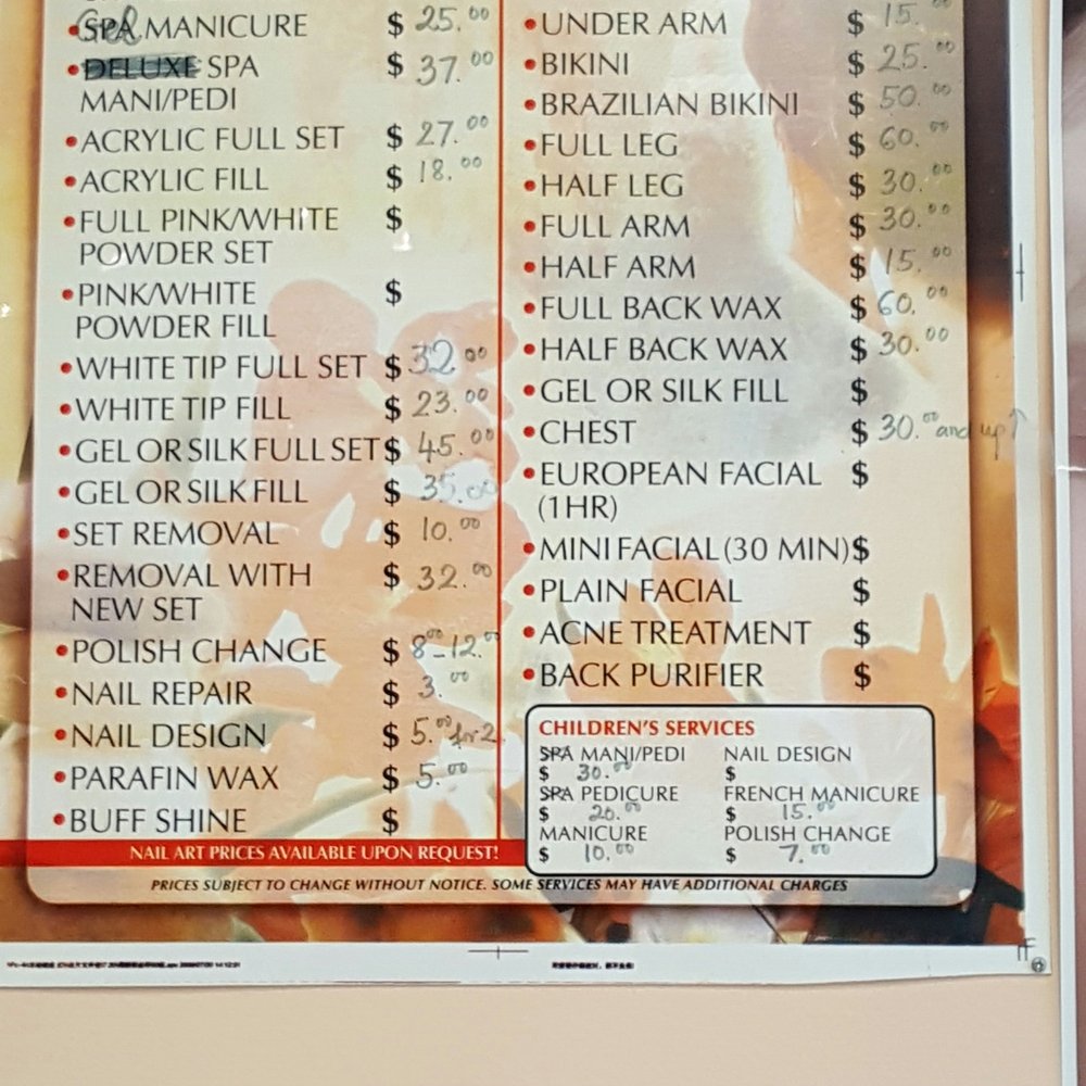 T & D Nails Spa - Menu / prices as of May 30 2016 - Nail Salons Near Me - Medford, Massachusetts T & D Nails Spa - Menu / prices as of May 30 2016 - Nail Salons Near Me - Medford, Massachusetts