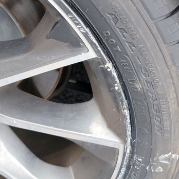Just Tires - Up close of damages - Tires Near Me - Falls Church, Virginia Just Tires - Up close of damages - Tires Near Me - Falls Church, Virginia