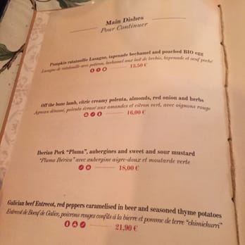Arume - Menu - Mediterranean Near Me - Barcelona, B
