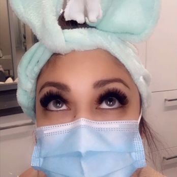 Allegory Lashes - Sandy gave out cute little bunny ears on Easter! They hold the hair out of my face to show off those gorgeous lashes! - Eyelash Service Near Me - Rancho Cucamonga , California