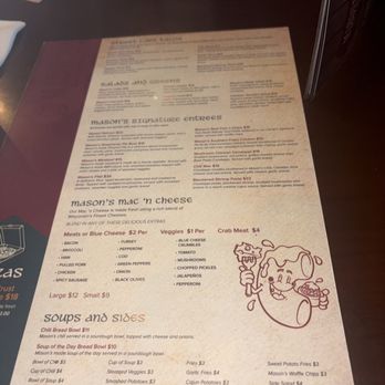 Mason's Eatery & Pub - Menu - Burgers Near Me - Kenosha, Wisconsin Mason's Eatery & Pub - Menu - Burgers Near Me - Kenosha, Wisconsin