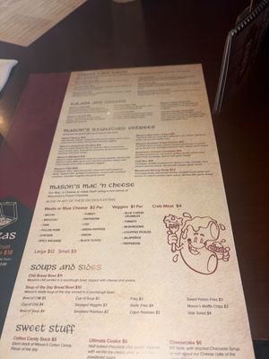 Menu photo 1 Mason's Eatery & Pub Kenosha, WI Menu photo 1 Mason's Eatery & Pub Kenosha, WI