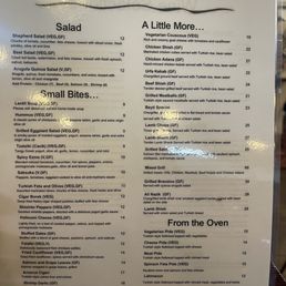 Menu Menu