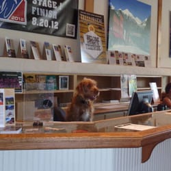 Telluride Visitors Center - Warm welcome from Watson
