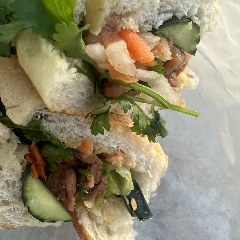 Vietnamese Grilled Pork Sandwich Vietnamese Grilled Pork Sandwich