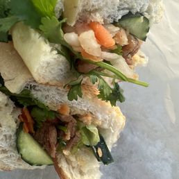Vietnamese Grilled Pork Sandwich