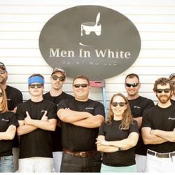 Men In White Painting