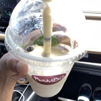 BAMBU - Durian boba with real durian, not powder. - Bubble Tea Near Me - Sacramento, California
