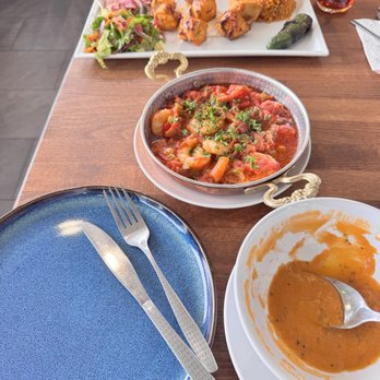 Anatolia - Chicken kabob, shrimp appetizer, lentil soup - Mediterranean Near Me - Huntington Beach, California