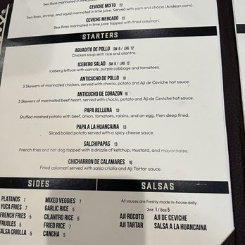 El Pollo Inka - Menu 4 - Latin American Near Me - Hermosa Beach, California El Pollo Inka - Menu 4 - Latin American Near Me - Hermosa Beach, California