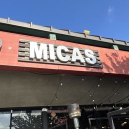 Exterior outside entrance of Micas - Rancho Cucamonga, California Exterior outside entrance of Micas - Rancho Cucamonga, California