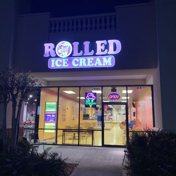 Rolled Ice Cream - Ice Cream & Frozen Yogurt Near Me - Orlando, Florida
