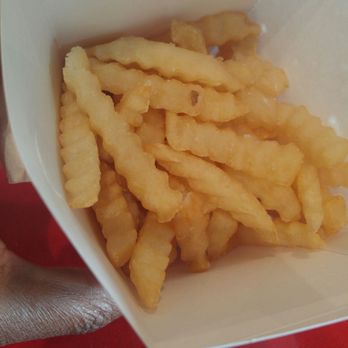 The Halal Guys - Undercooked looking French fries - Halal Near Me - Plano, Texas The Halal Guys - Undercooked looking French fries - Halal Near Me - Plano, Texas