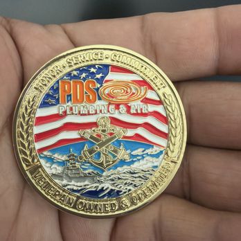 PDS Plumbing and Air - Customer Appreciation Coin - Plumbing Near Me - Murrieta, California PDS Plumbing and Air - Customer Appreciation Coin - Plumbing Near Me - Murrieta, California