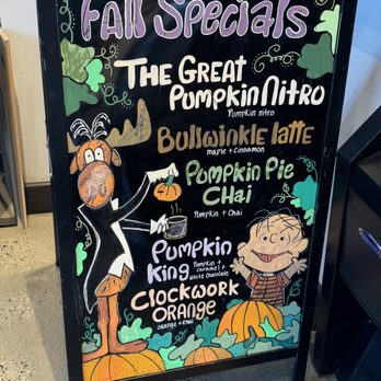 Weird Brothers Coffee - seasonal drink menu - Coffee & Tea Near Me - Herndon, Virginia