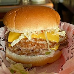 Double cheeseburger.  I think they use different meat than before.  Not as good, but still 5 bucks.