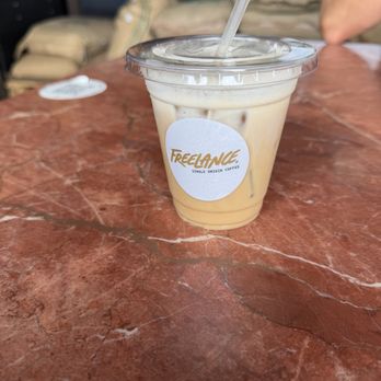 Freelance Coffee Project - Cold brew with vanilla cold foam - Coffee & Tea Near Me - Newport Beach, California