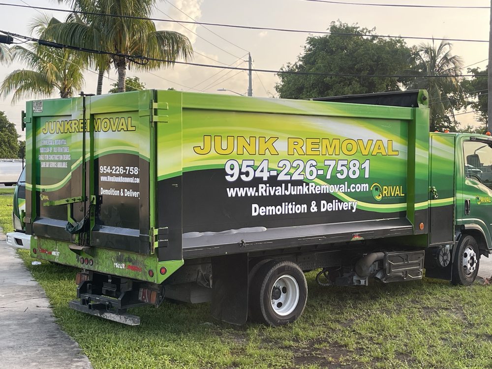 RIVAL JUNK REMOVAL 301NW 36th St, Pompano Beach, Florida Junk