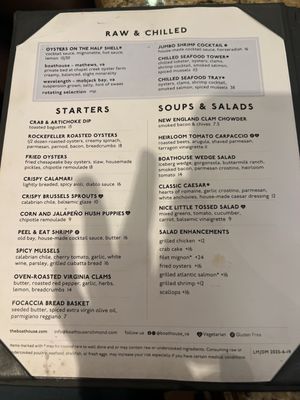 Menu photo 4 The Boathouse Richmond, VA Menu photo 4 The Boathouse Richmond, VA