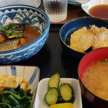 Hachibei Japanese Restaurant - Simmered mackerel teishoku - Japanese Near Me - Vancouver, British Columbia Hachibei Japanese Restaurant - Simmered mackerel teishoku - Japanese Near Me - Vancouver, British Columbia