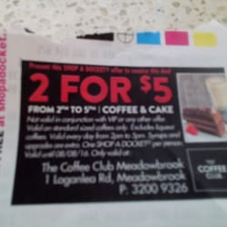 The Coffee Club - Save money