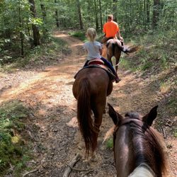 Bear Branch Campground - Just a stroll threw the woods campers