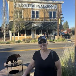 Standing across from the restaurant. Cute town to walk around after your dinner. Standing across from the restaurant. Cute town to walk around after your dinner.