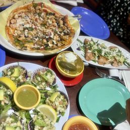 Shrimp Mexican Pizza