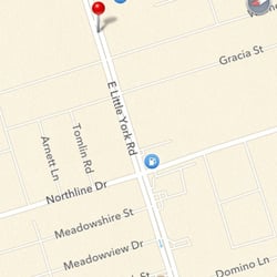 Glamour Beauty Salon - The red dot is not where they are at anymore. They are now a block behind churches chicken on the right (fork & knife)